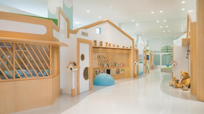 Daycare room bathroom ideas area diaper changing care preschool nappy change child setup day childcare infant center classroom school baby